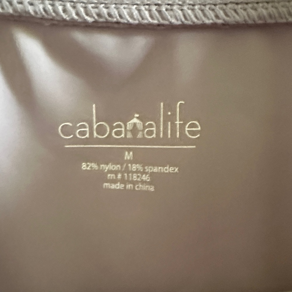 Cabana Life Embroidered Tunic Top M - Picture 3 of 5